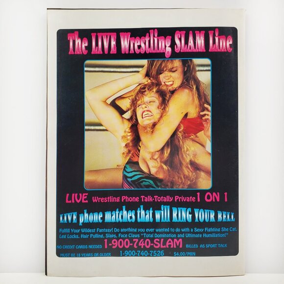 Wrestling Eye Magazine VTG 1992 Ric Flair Hulk Hogan Sting Foley Roddy Piper WCW - Picture 4 of 10